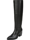 Naturalizer Fae Womens Zipper Block Heel Knee-high Boots In Black