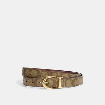 Coach Outlet Classic Buckle Cut To Size Reversible Belt, 25 Mm In Multi