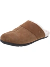 VIONIC ALFONS MENS FAUX FUR LINED SLIPPER SHOES