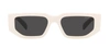 PRADA PR 09ZS 1425S0 RECTANGLE SUNGLASSES