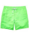 Sundek Stretch Waist Logo Nylon Swim Shorts In Green