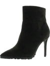 Thalia Sodi Rhodes Womens Faux Suede Pointed Toe Ankle Boots In Multi