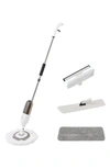True & Tidy Spray-360 Clean Everywhere Spray Mop Kit In White