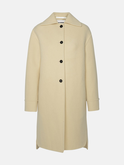 Jil Sander Cappotto 04 In Cream