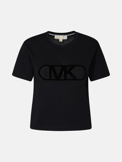 Michael Michael Kors T-shirt Empire Charm In Black