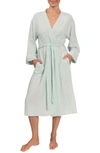 Everyday Ritual Nora Cotton Gauze Robe In Mint