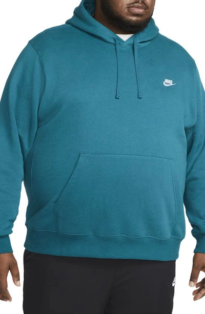 Nike Men's  Sportswear Club Fleece Pullover Hoodie In Green