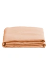 Bed Threads Linen Flat Sheet In Terracotta