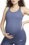 Nike Women's Dri-fit (m) Tank Top (maternity) In Blue