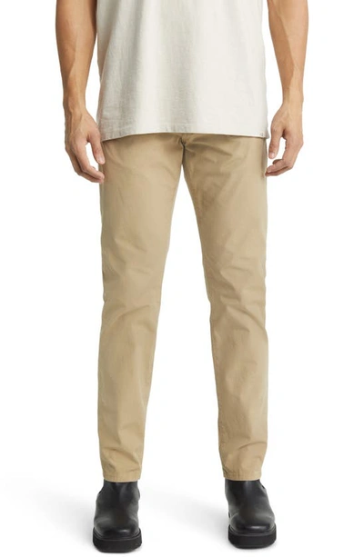 Frame L'homme Slim Fit Ripstop Stretch Cotton Pants In Garage Surplus Khaki