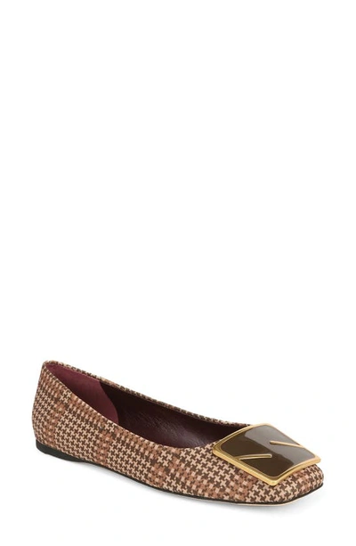 Sarto By Franco Sarto Flexa Amaya Ballet Flat In Brown