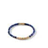 John Hardy 14k Yellow Gold Heishi Lapis Lazuli Bracelet In Yellow