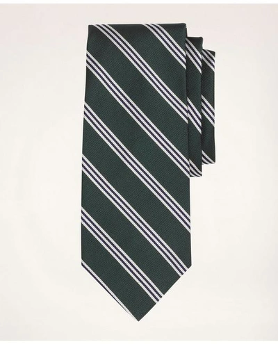 Brooks Brothers Mini Rep Tie | Green/navy | Size Regular In Green,navy