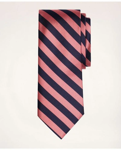 Brooks Brothers Rep Tie | Pink/navy | Size Regular In Pink,navy