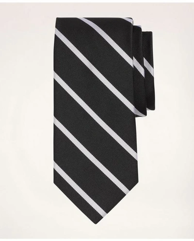 Brooks Brothers Rep Tie | Black/white | Size Regular In Black,white