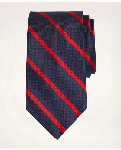 Brooks Brothers Rep Tie | Navy/red | Size Regular In Navy,red