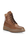 BRUNELLO CUCINELLI Mountain Lace-Up Leather Boots