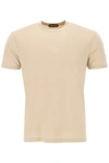 Tom Ford Men's Lyocell-cotton Crewneck T-shirt In Blue