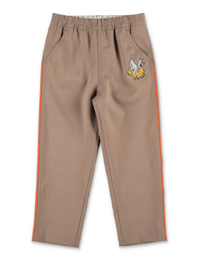Gucci Kids' X The Jetsons Track Pants In Brown
