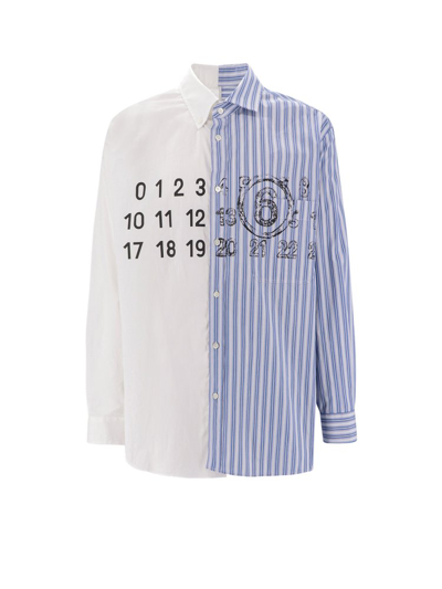 Mm6 Maison Margiela Panelled Button In Multi