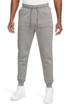 Jordan Men's  Brooklyn Fleece Sweatpants In Carbon Heather/white