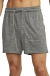 Nike Men's  Yoga Dri-fit 5" Unlined Shorts In Grey