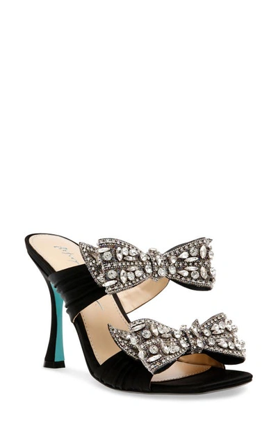 Betsey Johnson Midge Sandal In Black