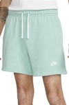 Nike Men's Club Fleece French Terry Flow Shorts In Green
