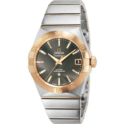 Pre-owned Omega Constellation Co‑axial Chronometer 38mm Box Papers 123.20.38.21.06.002