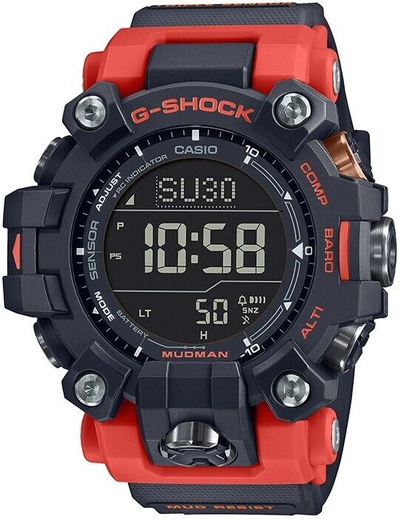 Pre-owned Casio G-shock Master Of Mudman Triple Sensor Gw-9500-1a4jf Men's Watch 2023