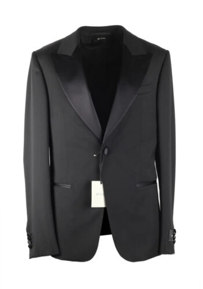 Pre-owned Ermenegildo Zegna Z Zegna Black Wool Tuxedo Suit Size 54 It / 44r U.s.