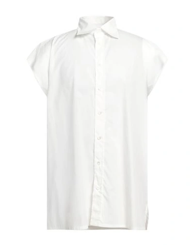 Dolce & Gabbana Man Shirt White Size 16 Cotton