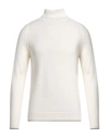 DONDUP DONDUP MAN TURTLENECK CREAM SIZE 42 WOOL