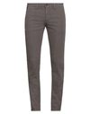 Asquani® Asquani Man Pants Brown Size 26 Cotton, Elastane
