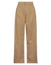True Nyc Woman Pants Brown Size 31 Cotton, Elastane In Brown
