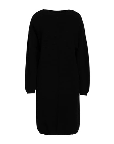 Vicolo Woman Mini Dress Black Size Onesize Viscose, Polyester