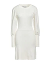 Silvian Heach Woman Mini Dress White Size S Viscose, Polyester, Nylon In White