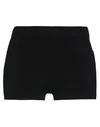 Ermanno Scervino Woman Shorts & Bermuda Shorts Black Size 4 Viscose, Polyester