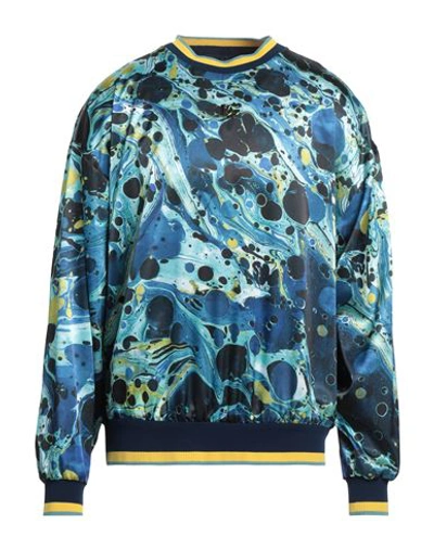Dolce & Gabbana Man Sweatshirt Black Size 46 Polyester, Elastane, Brass, Polyamide