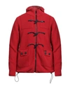 Bark Man Jacket Red Size Xl Wool, Polyamide