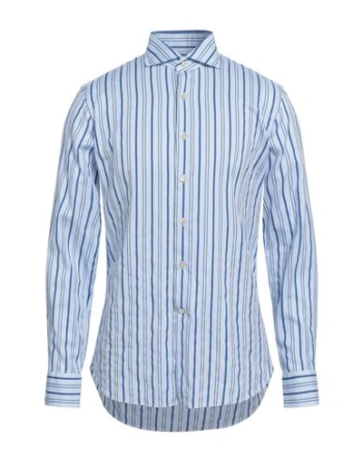 Alessandro Gherardi Man Shirt Light Blue Size 15 ¾ Cotton