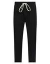 Why Not Brand Man Cropped Pants Black Size Xxl Polyester, Viscose, Elastane