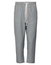 Why Not Brand Man Pants Grey Size Xl Polyester, Viscose, Elastane