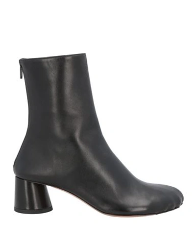 Proenza Schouler Woman Ankle Boots Black Size 8 Soft Leather