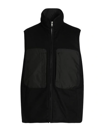 Ranra Man Jacket Black Size L Virgin Wool, Polyester