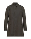 Sealup Man Overcoat Dark Green Size 44 Cotton, Polyamide, Polyurethane