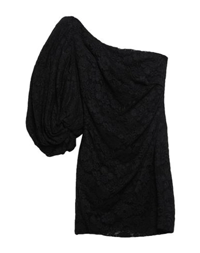 Pinko Woman Mini Dress Black Size 8 Polyamide, Viscose, Cotton