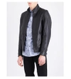 MICHAEL KORS STAND-COLLAR LEATHER JACKET