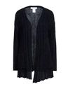 Kaos Woman Cardigan Midnight Blue Size M Mohair Wool, Acrylic, Polyamide