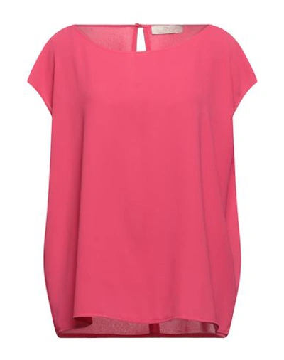 Emisphere Woman Top Magenta Size 16 Polyester In Magenta